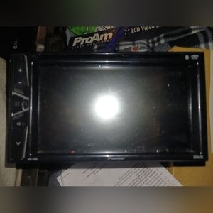 Pioneer AVH-120BT Receiver and dash camera